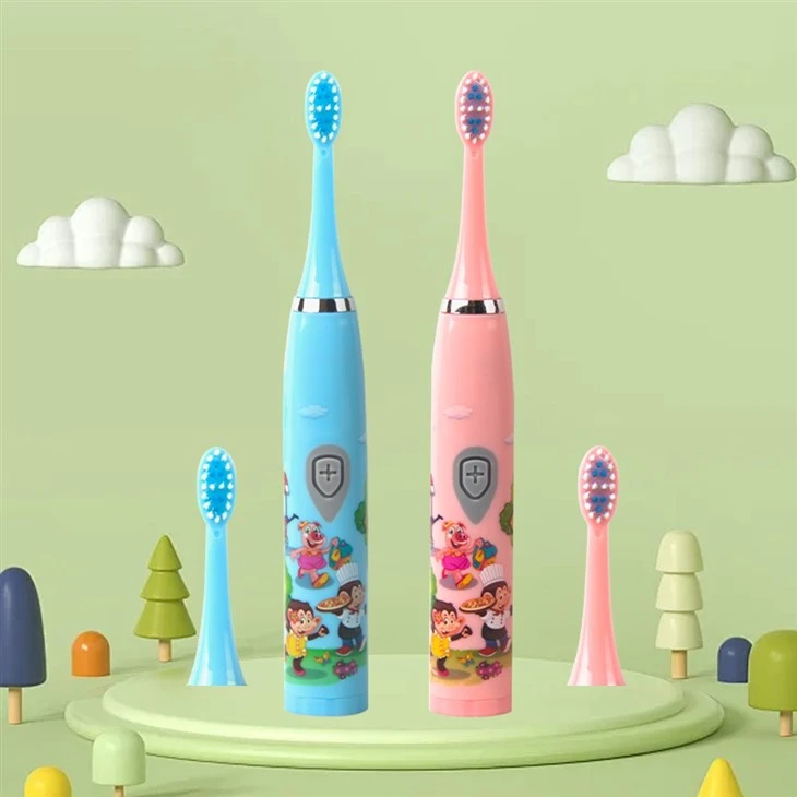 Battery Powered Children's Electric Toothbrush Factory Custom Logo OEM Service factory