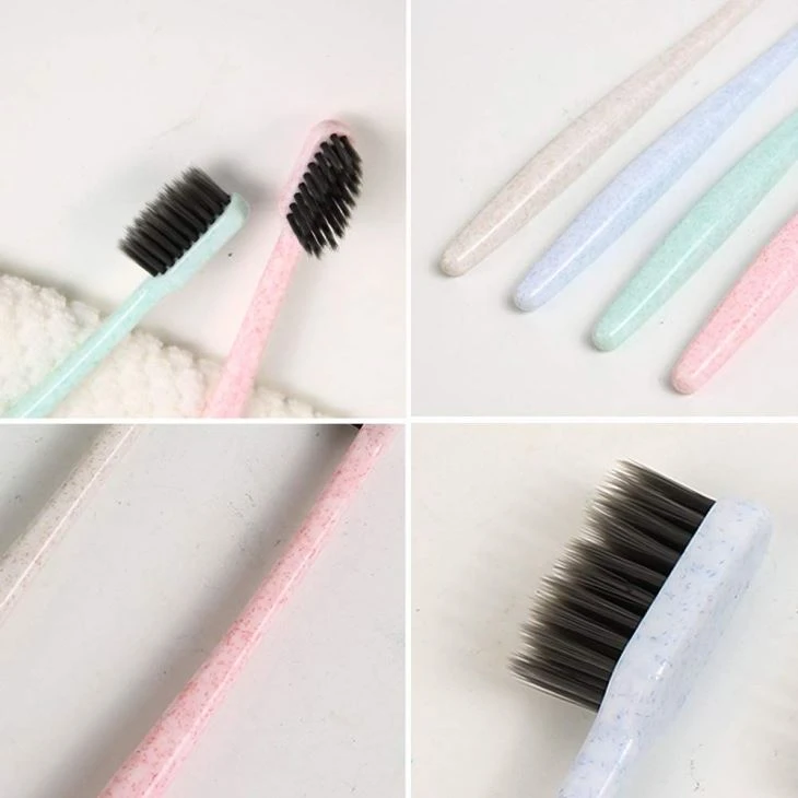 Toothbrush With Charcoal Bristles Item 850